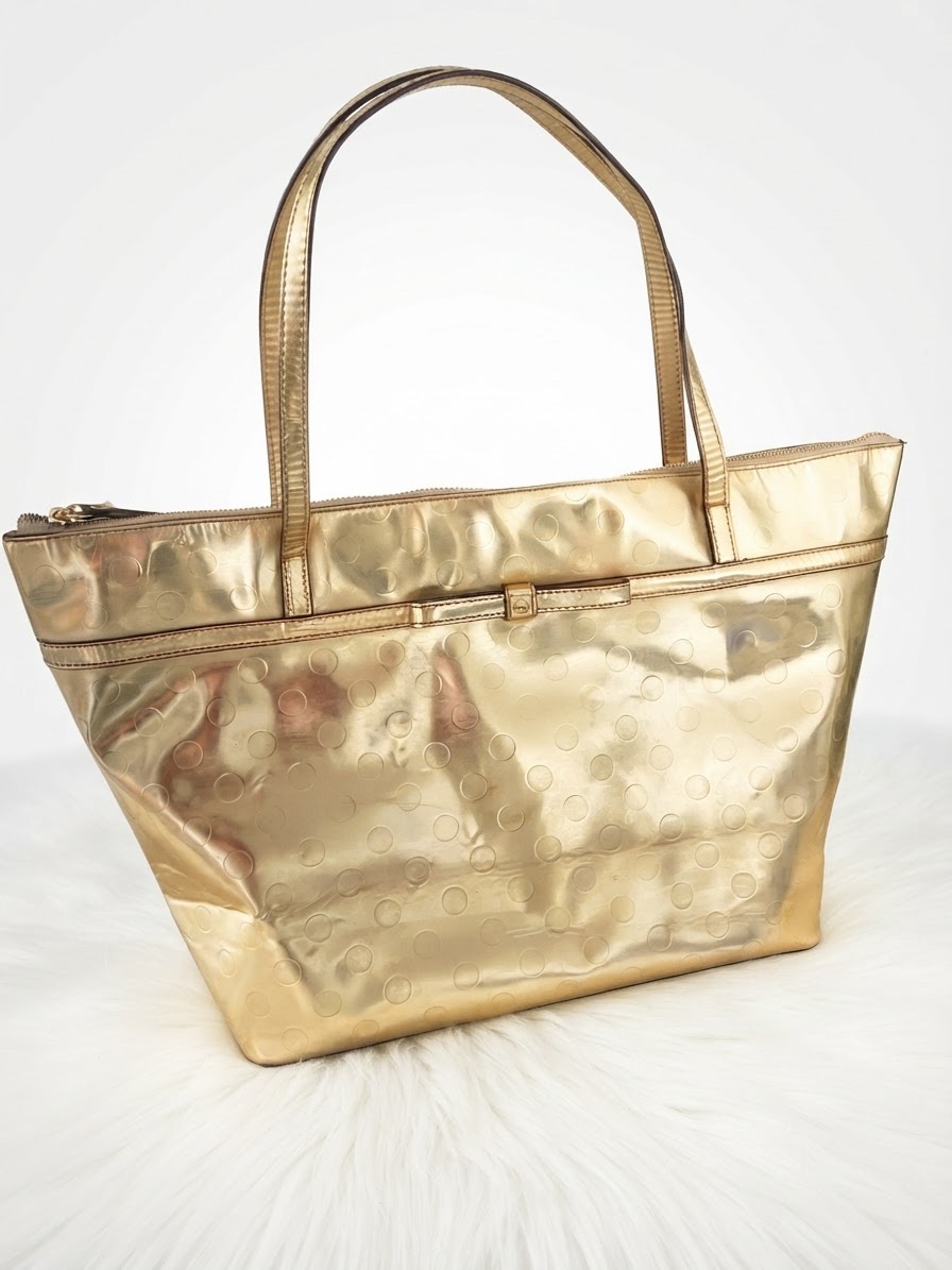 ✨ À vendre – Très joli sac à épaules Kate Spade doré ✨