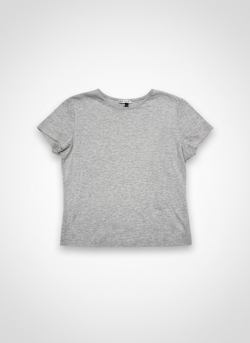 Pull bershka gris ajuste 