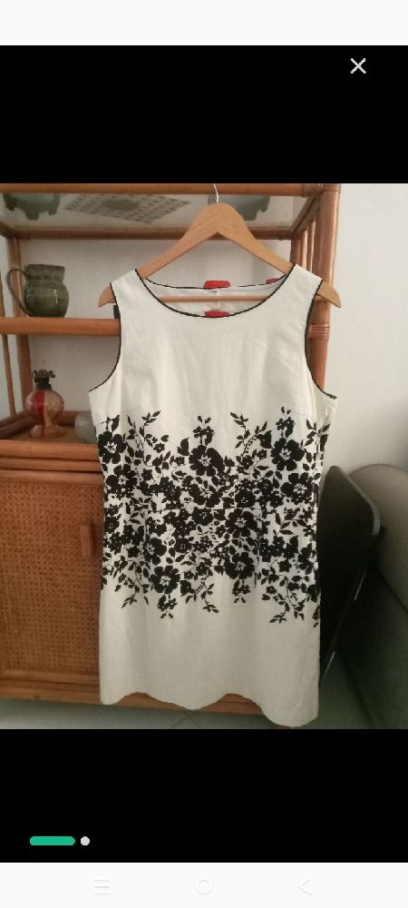 Belle robe en coton