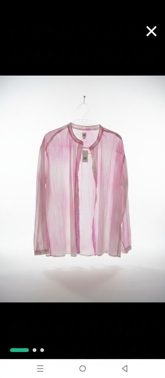 Chemise rose délavé Gap