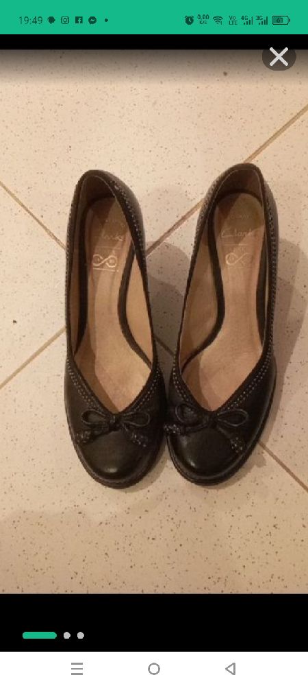 Escarpins en cuir
