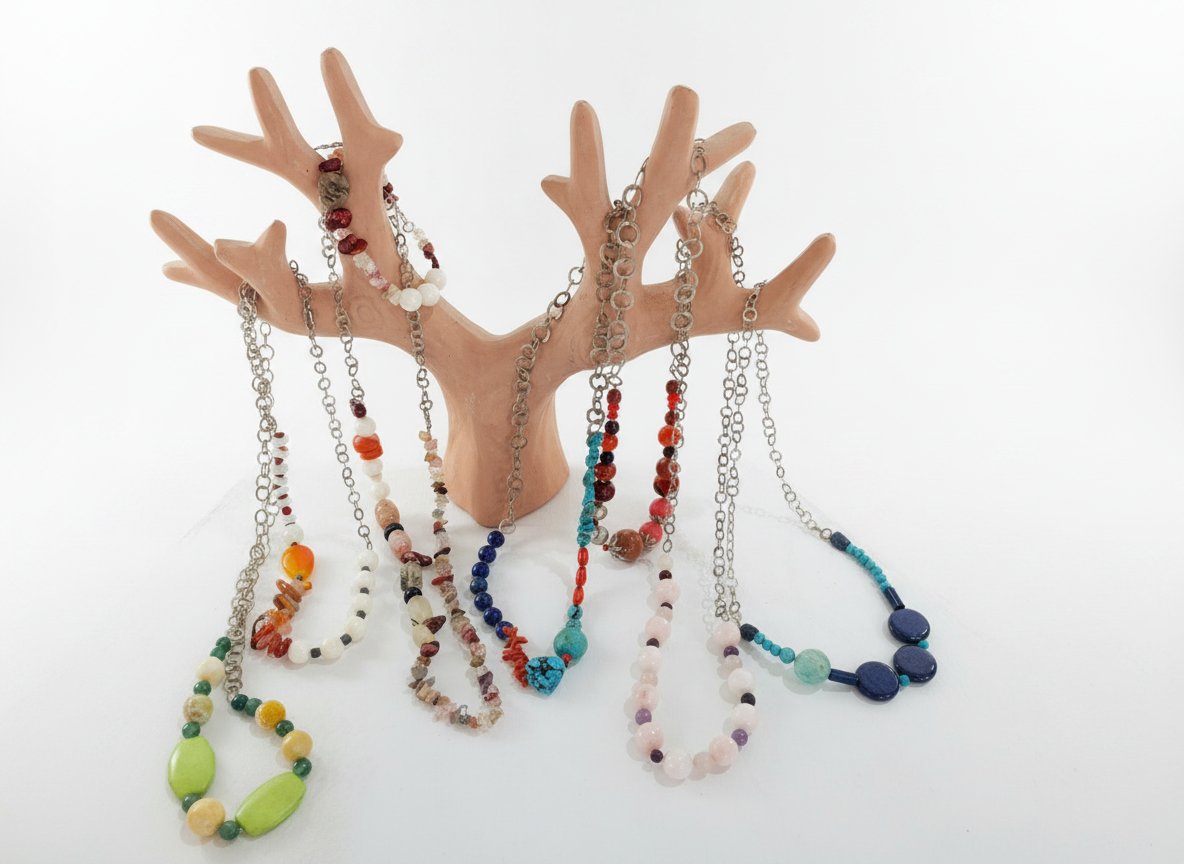 Collier pierres et rihana argent