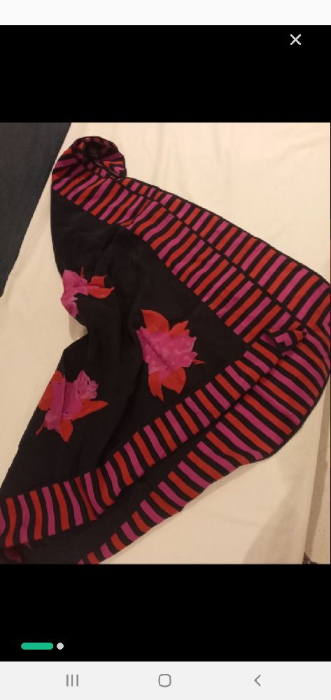 Foulard en soie versace