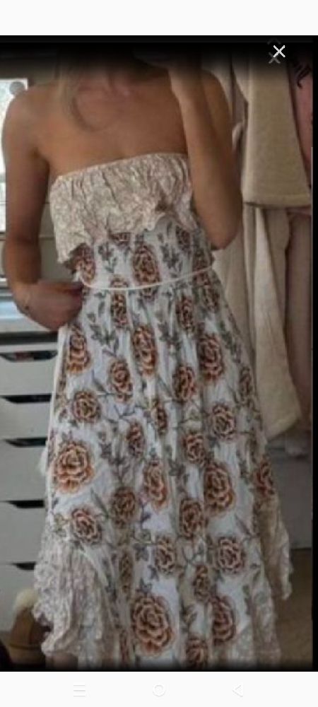 Robe en coton ,motif vintage 