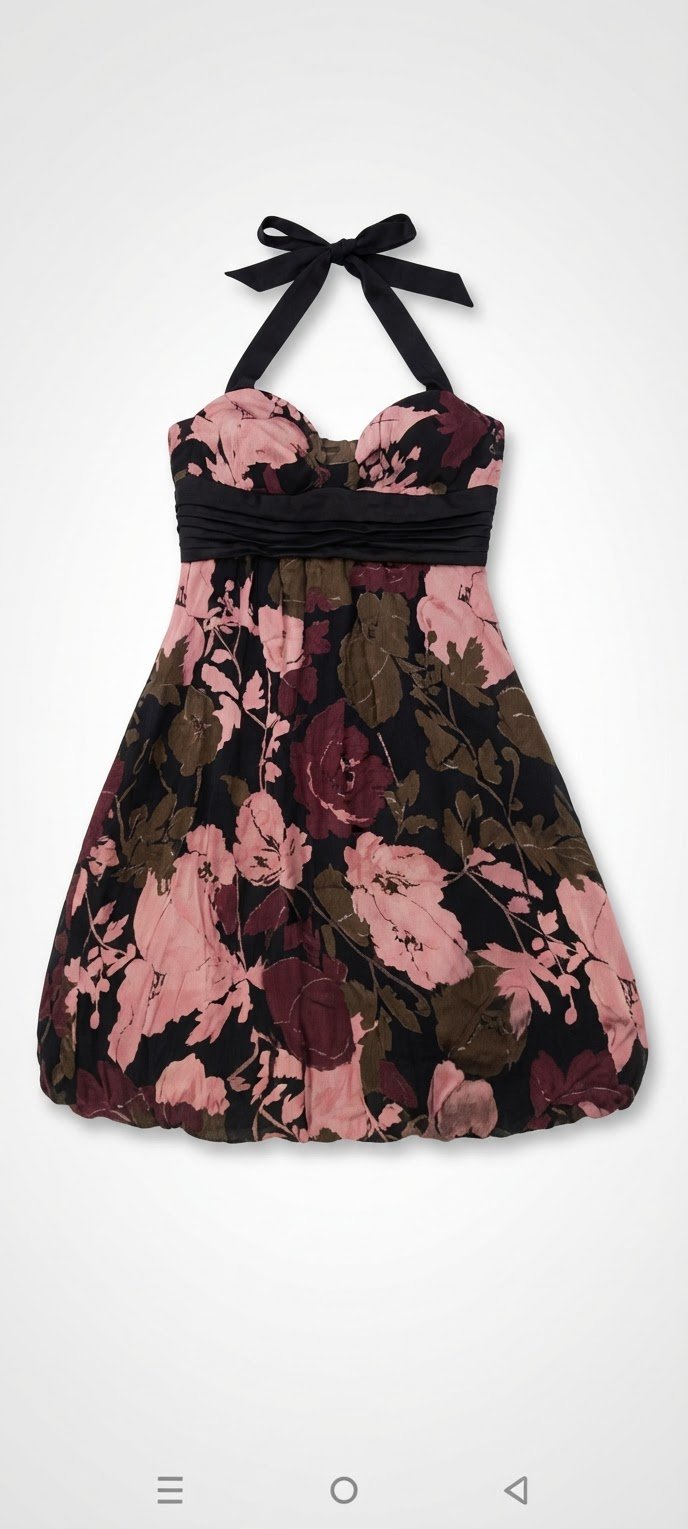 Robe en soie le château 