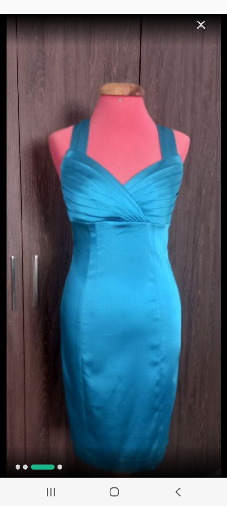  robe bleu turquoise   de la marque calvein  Klein 