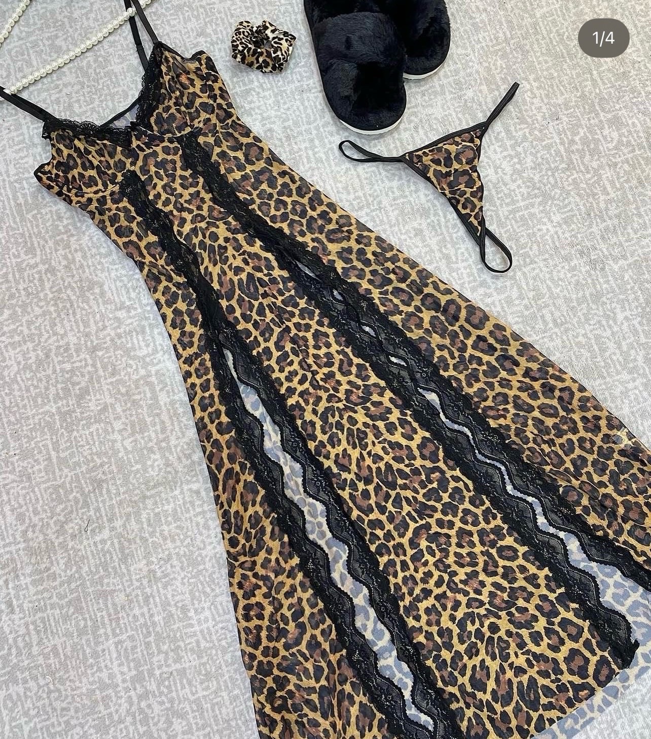 Nuisette avec string