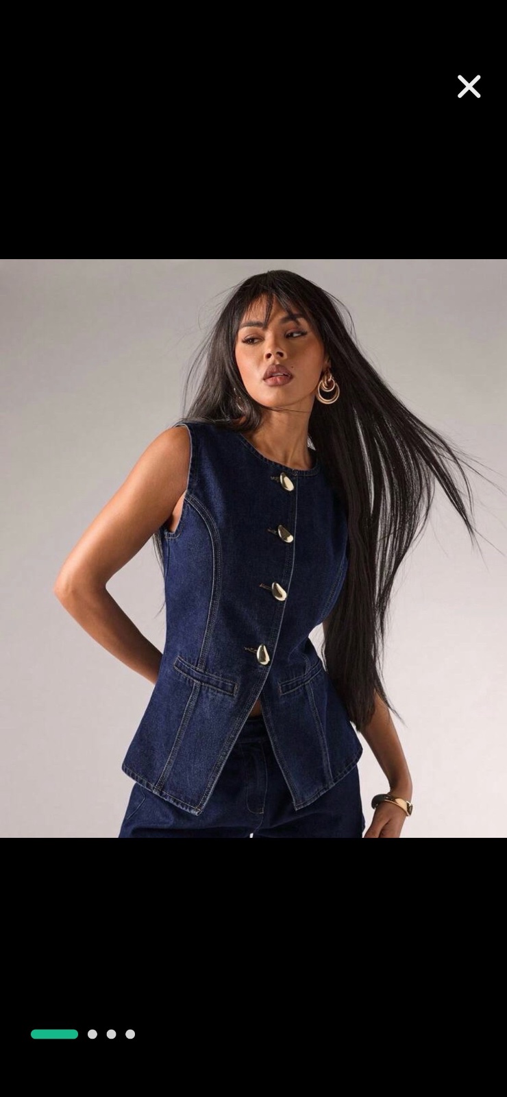 Haut jeans 