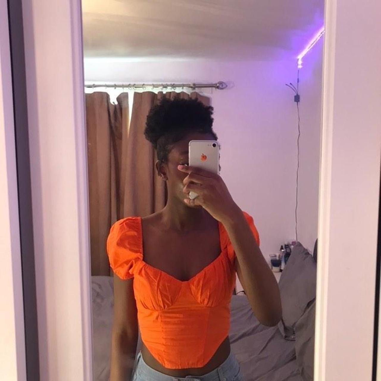 Crop Top Orange 