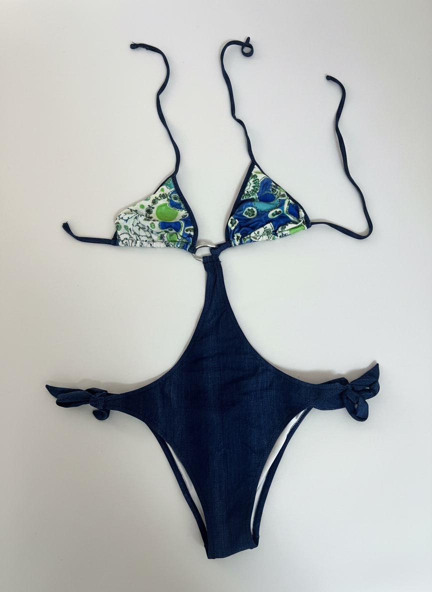 Trikini fleuri