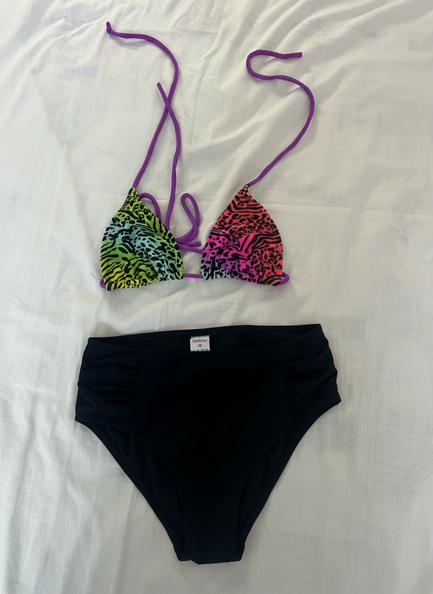 Bikini slip Taille haute