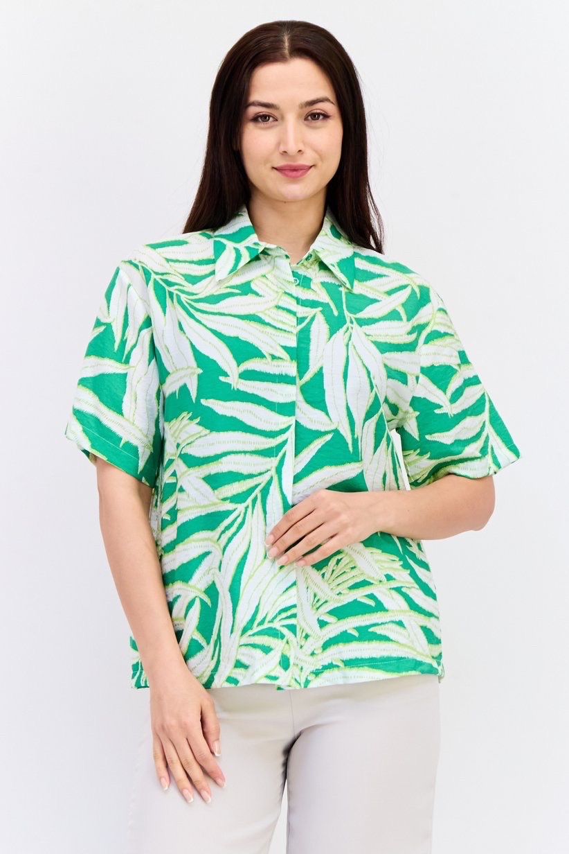 Chemise verte