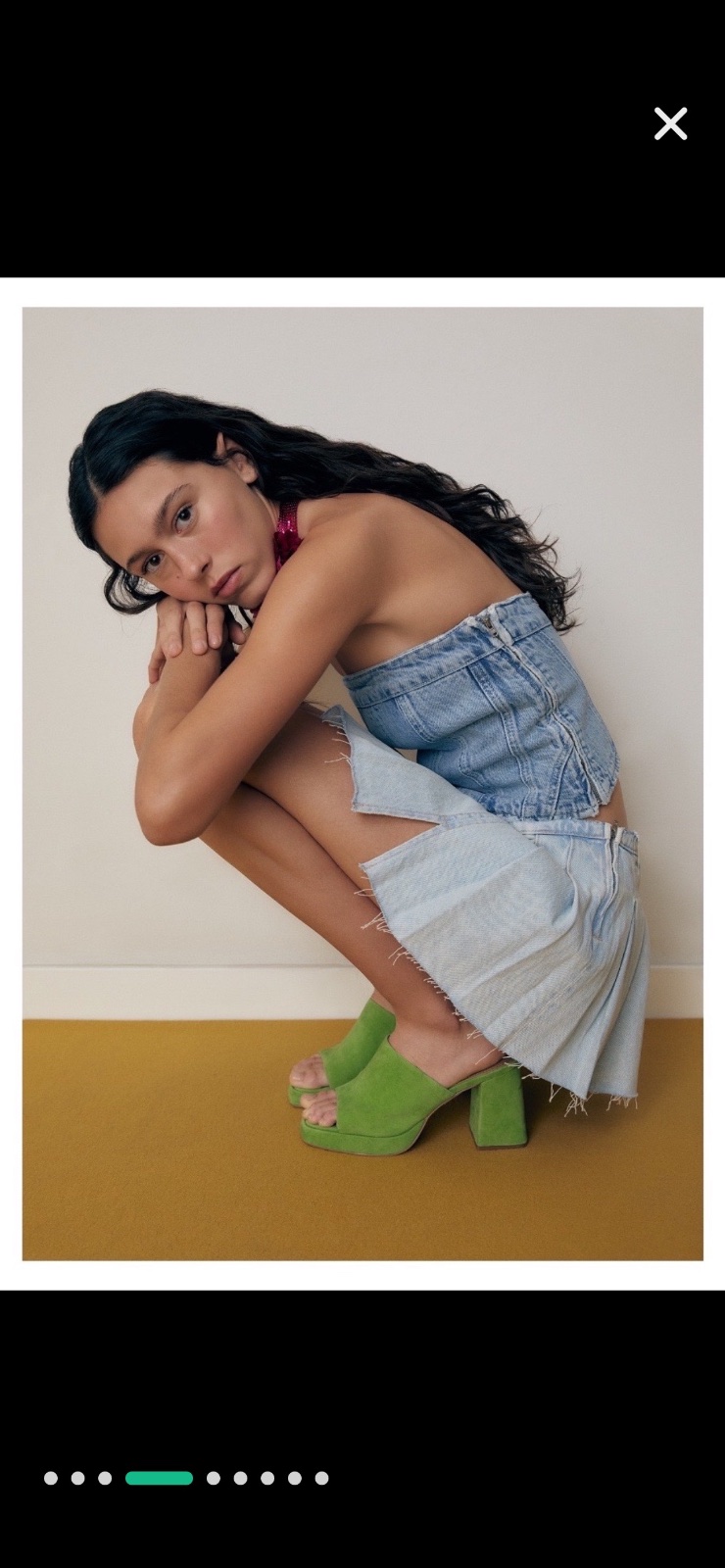 Mules Vert pistache Pointure 37