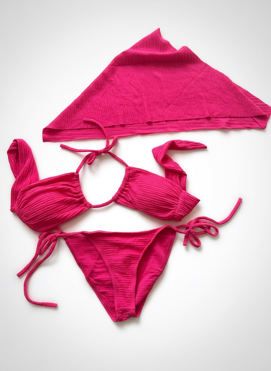Bikini avec son cache maillot