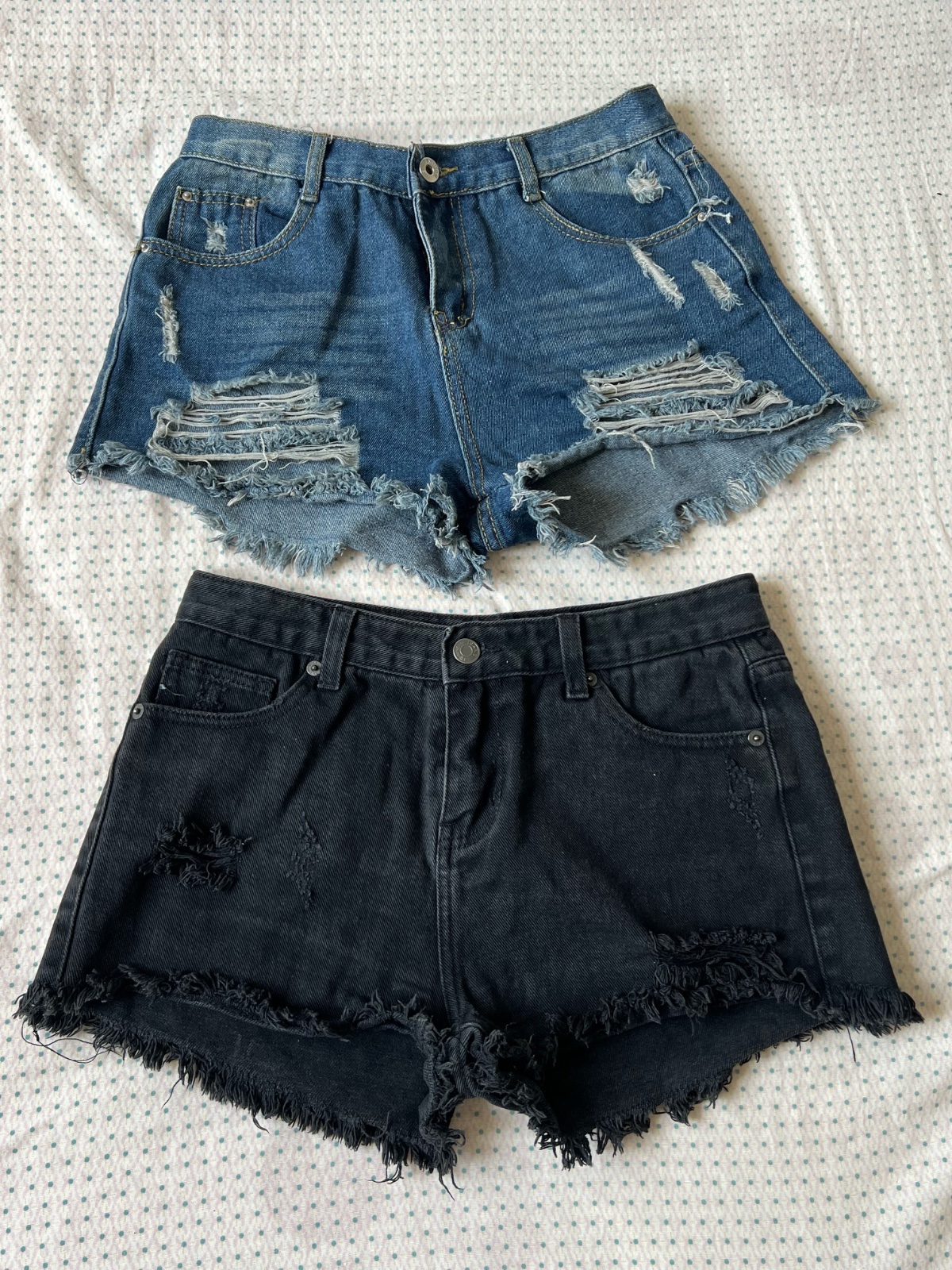 Set de Deux short jeans 