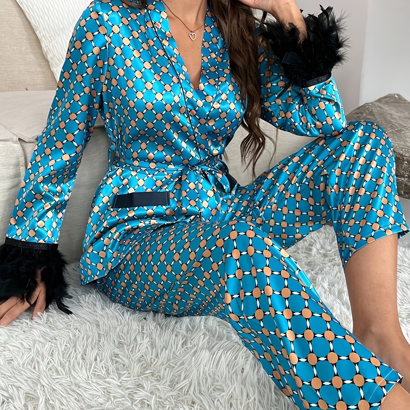 Pyjama satin