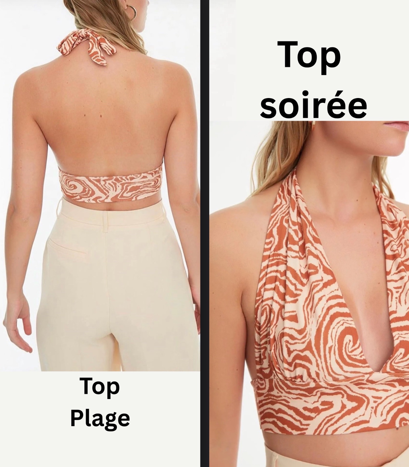 Top soirée / plage