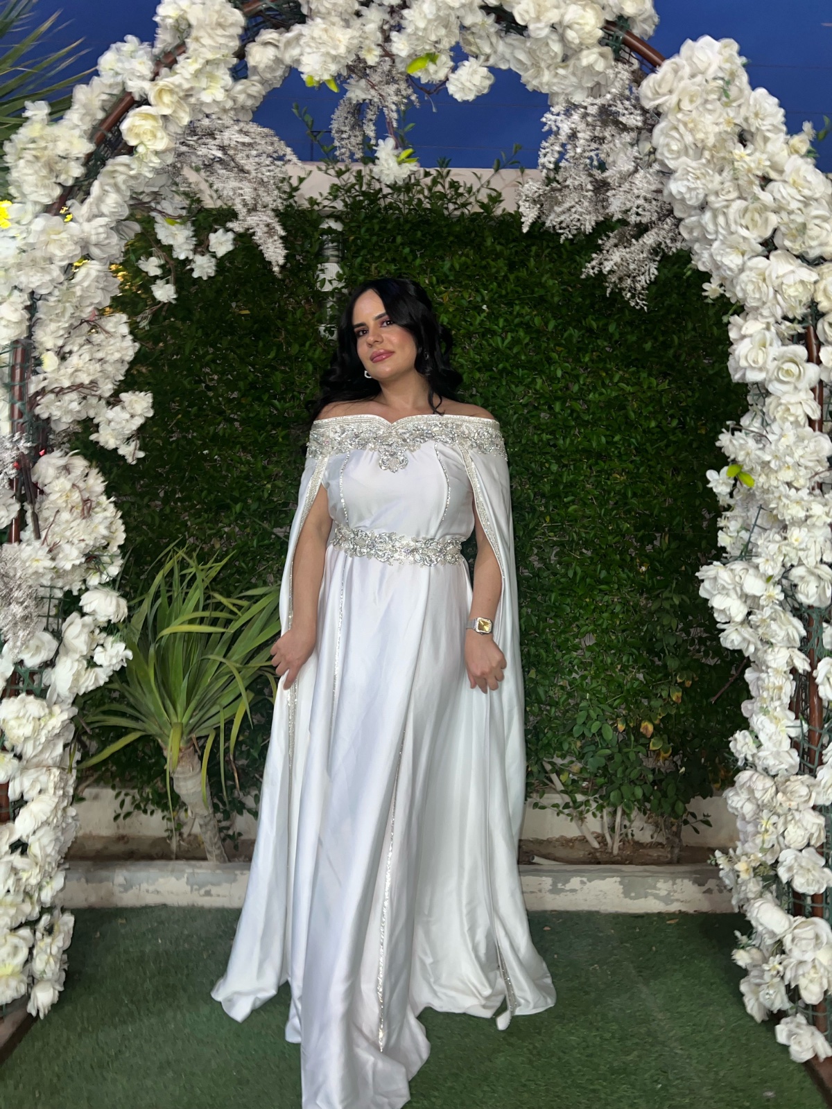 Caftan Marocain Blanc 