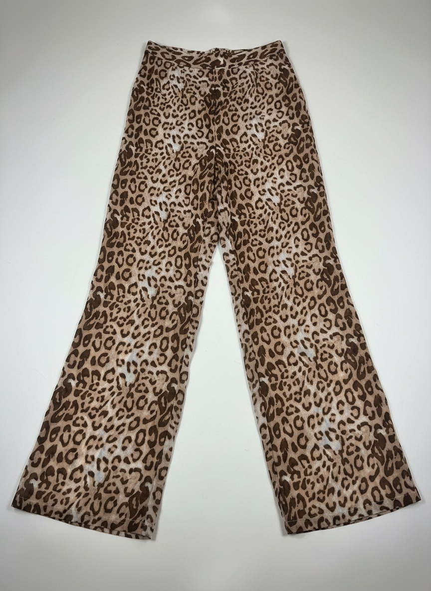 Pantalon semi transparent
