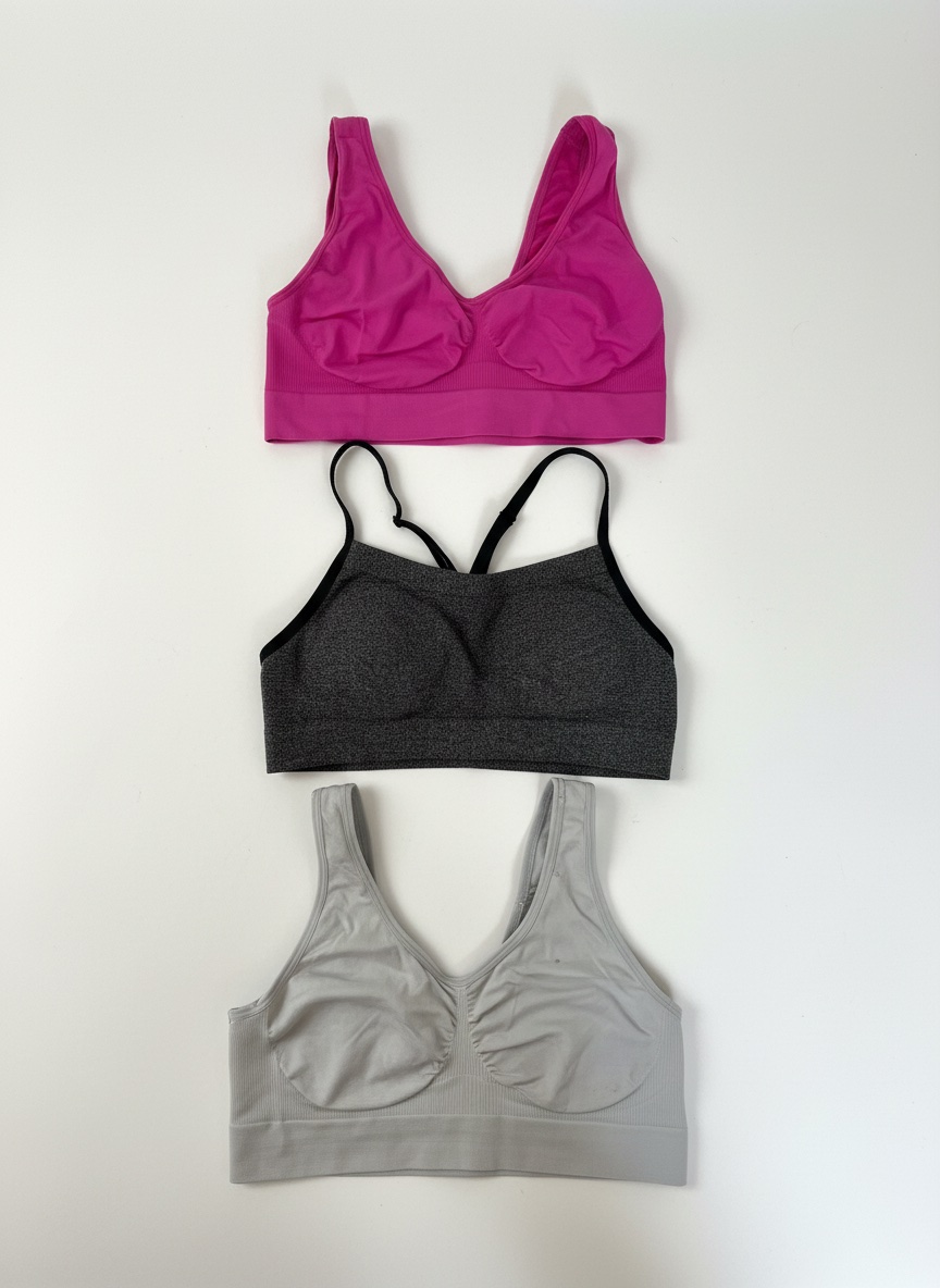 Trois brassieres taille M
