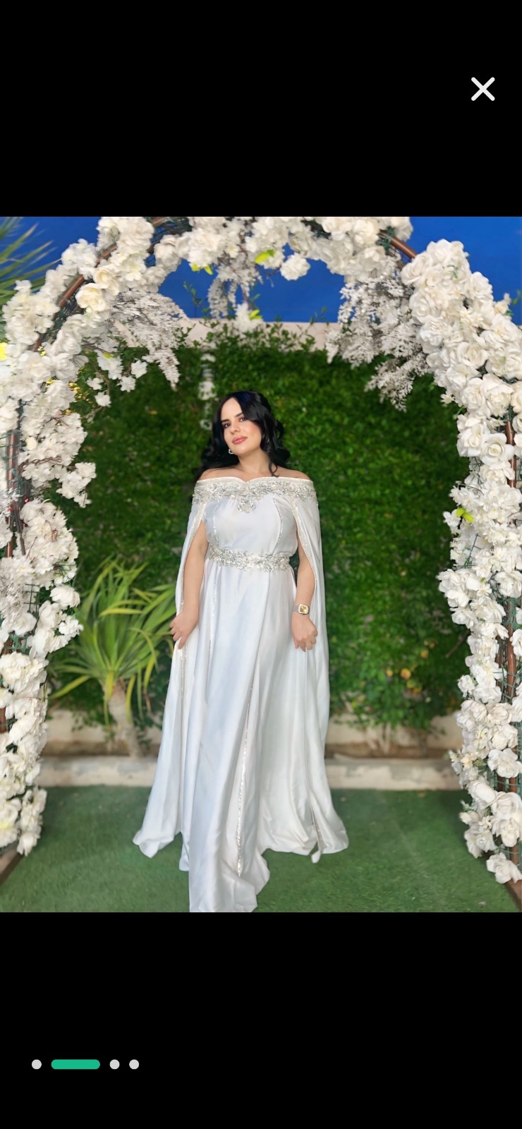 Caftan blanc