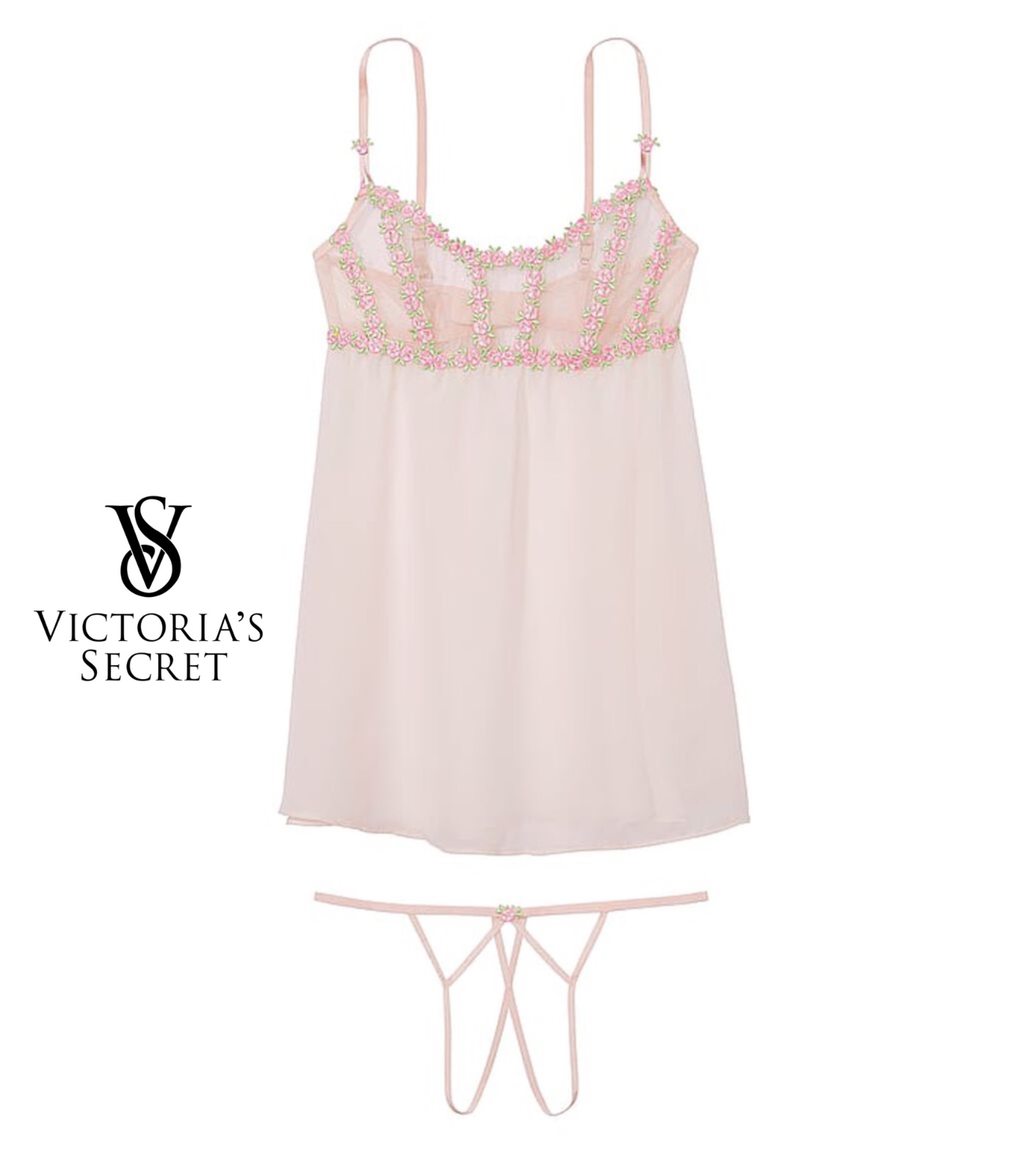 Nuisette victoria secret avec string