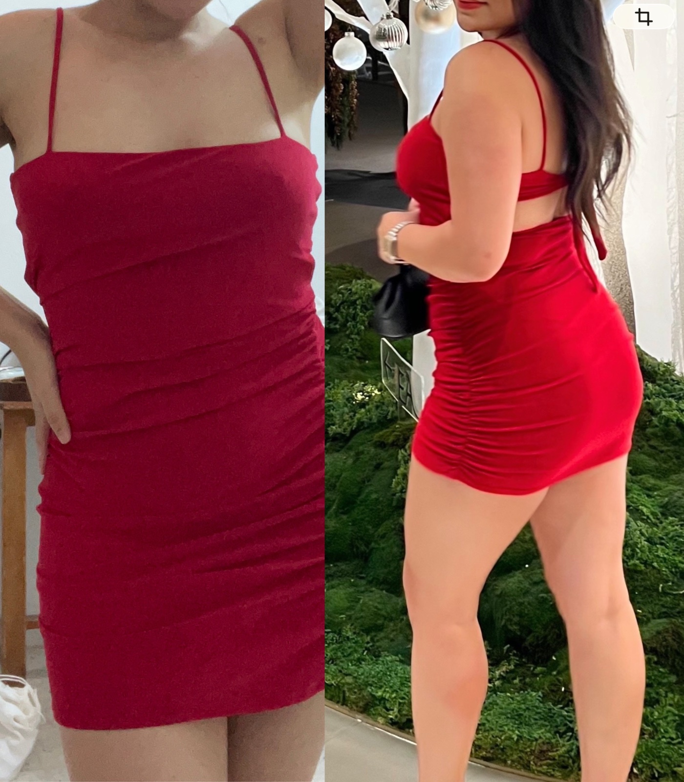 Robe rouge mini