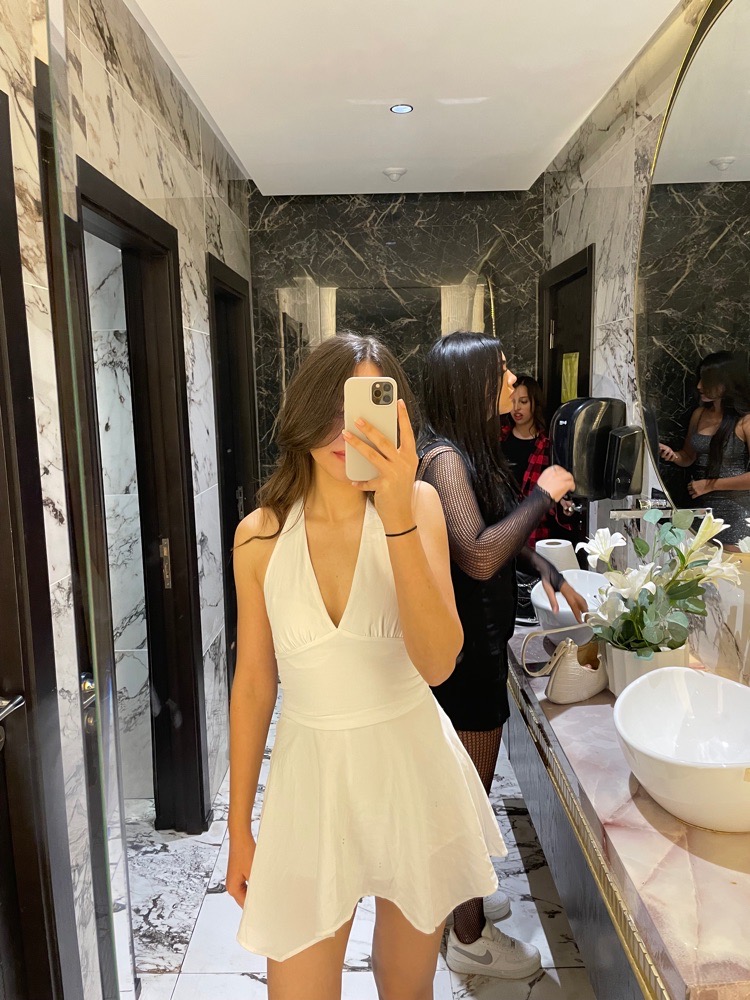Robe blanc 