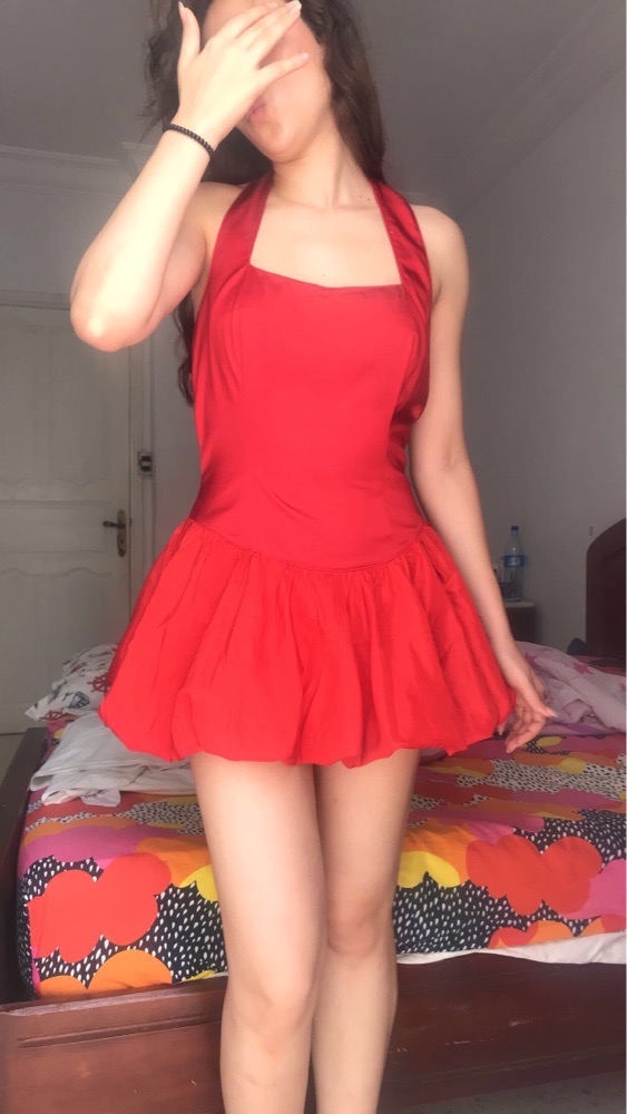 Red dress