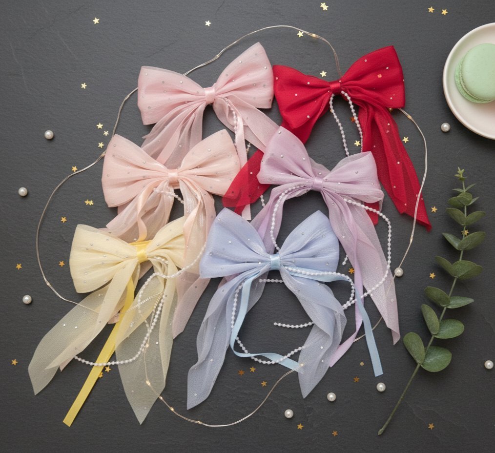 🤩 Aïd : Barrettes nœuds à l'unité ou en lot (6 pièces) 🎀 Prix imbattable !!!!