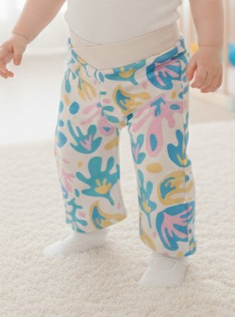 Pantalon bébé fille 9-12 mois neuf