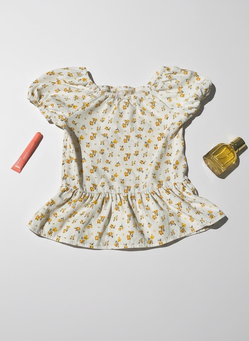 Chemise fleurie