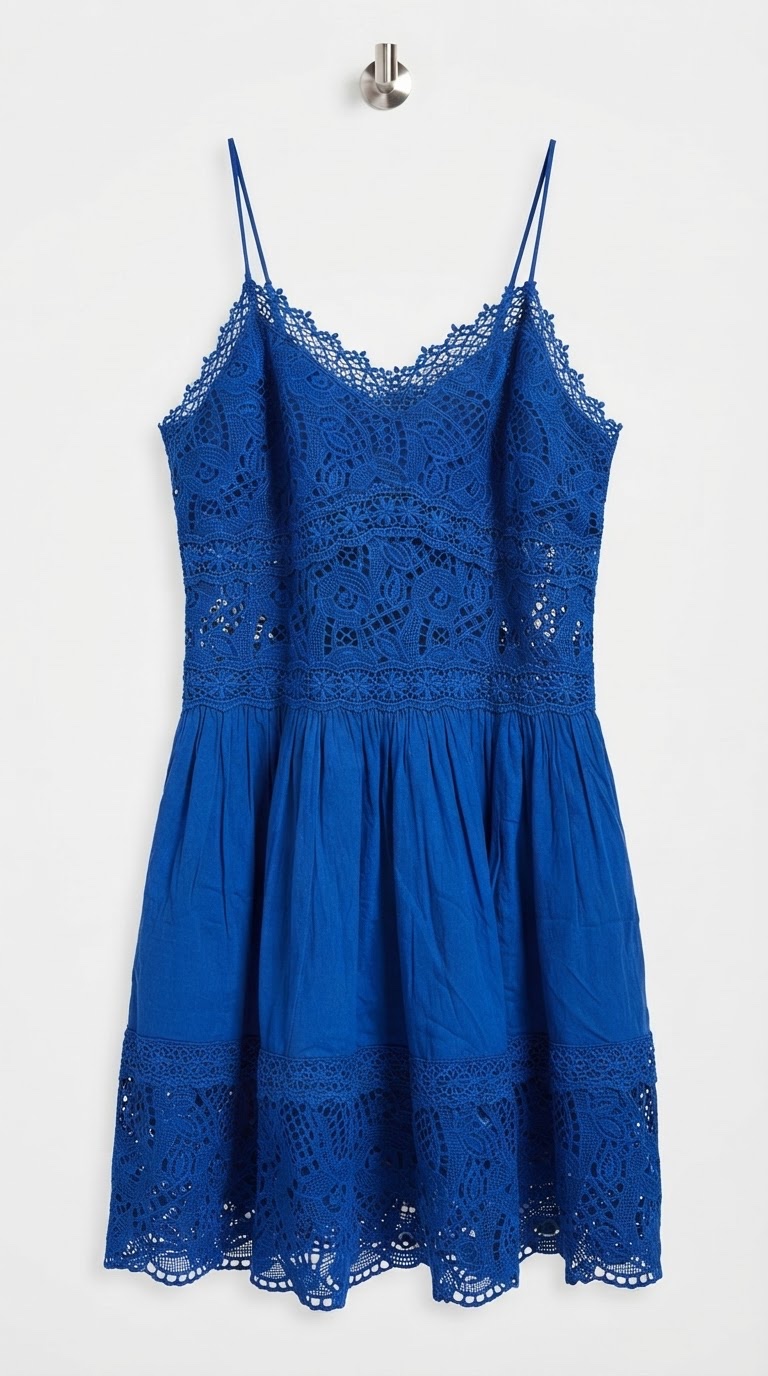 Robe bleu stylé 