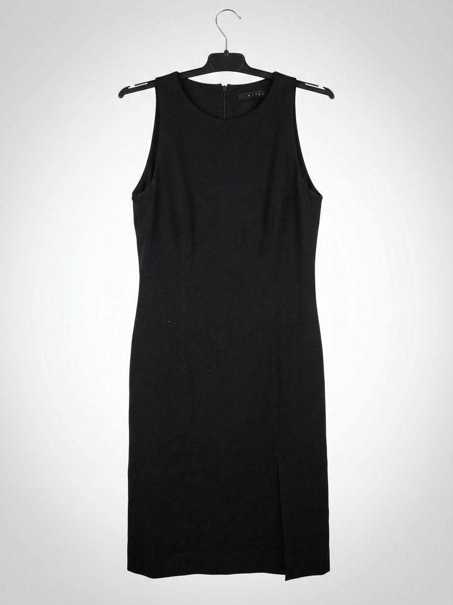 Robe noir avec fonte 