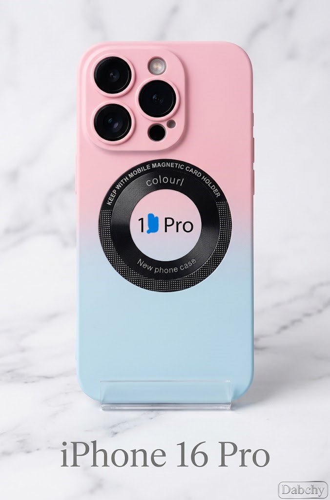 ✨ Coque Magnétique Gradient Pastel pour iPhone 16 Pro ✨