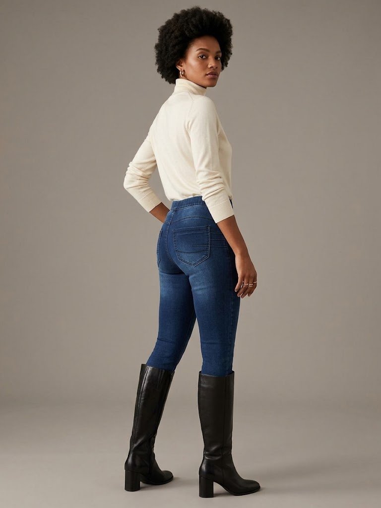 ✨ Jean skinny stretch bleu foncé Denim Co.