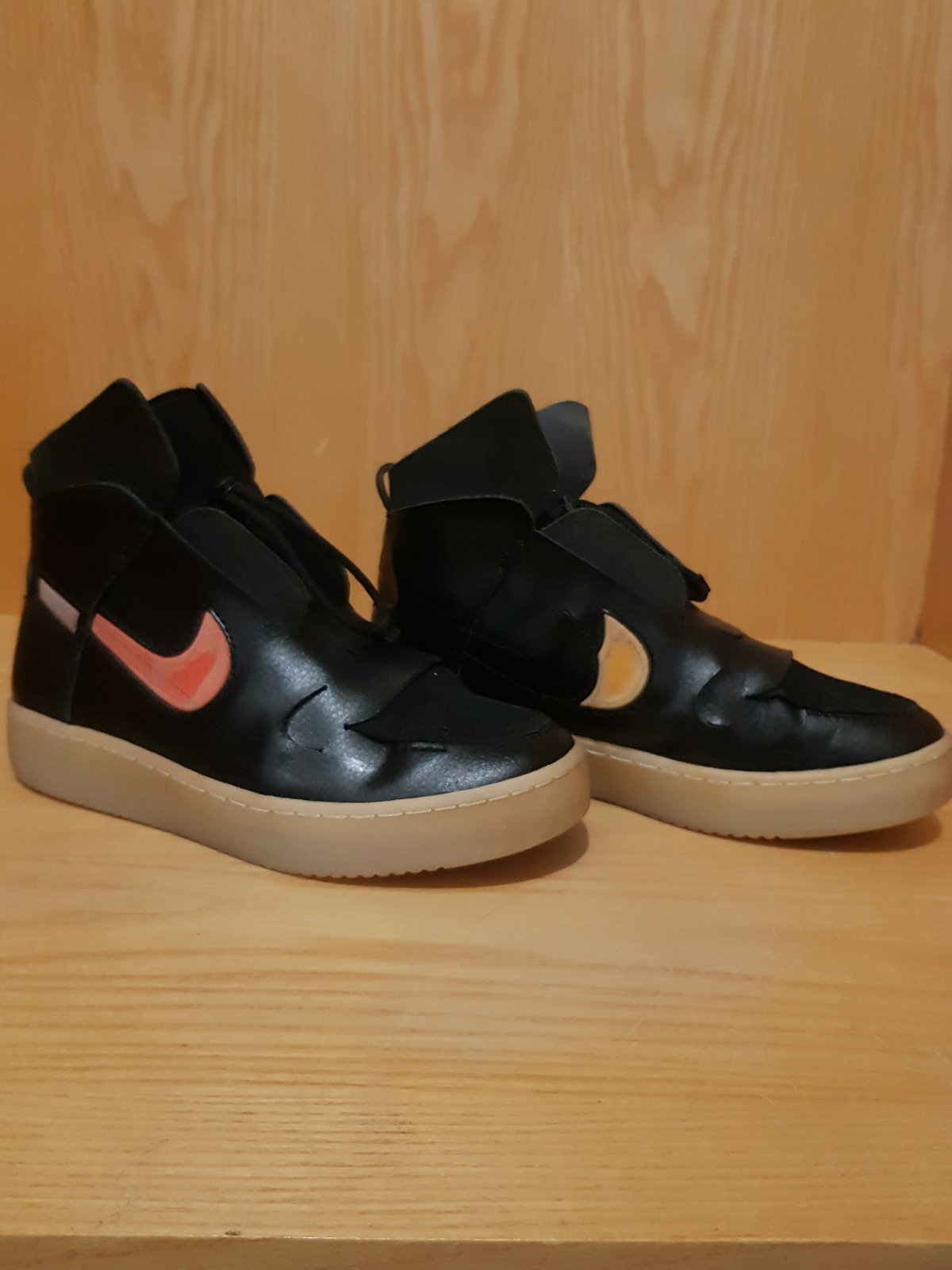 Nike vandalised black