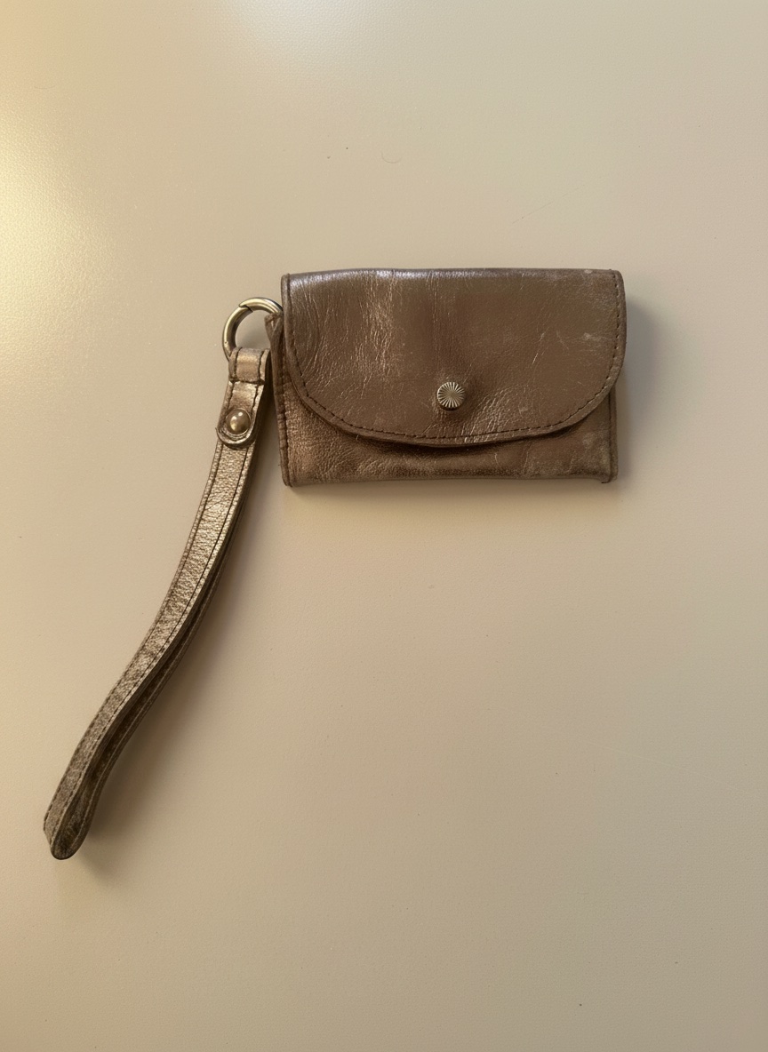 Pochette en cuir