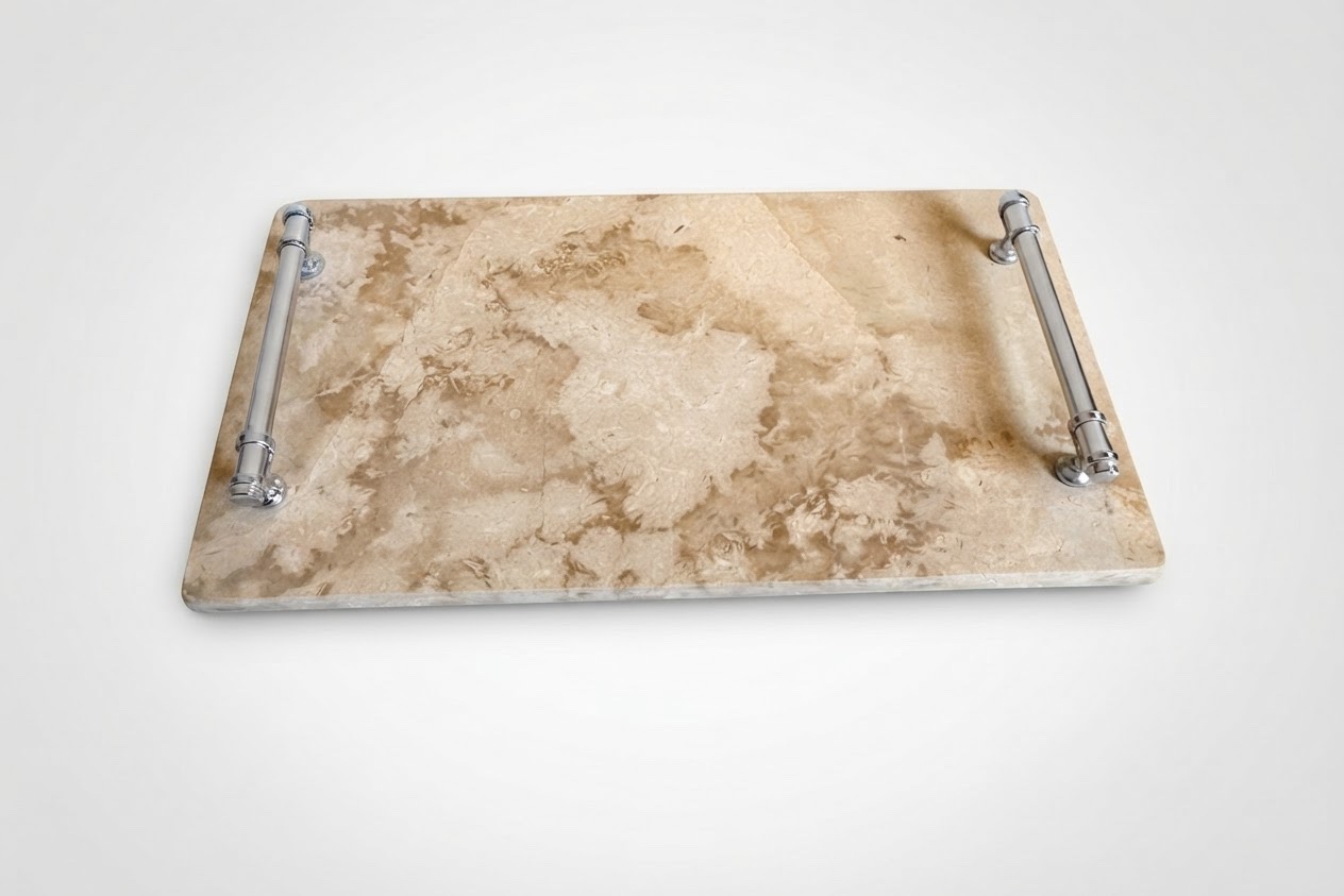 Plateau marbre rare comme chimtou 41cm/20cm