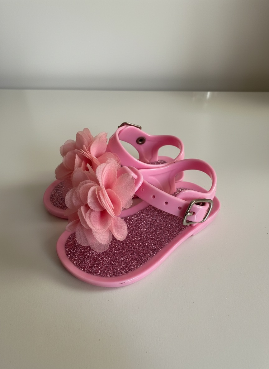 Ces sandales gelée pour tout-petits