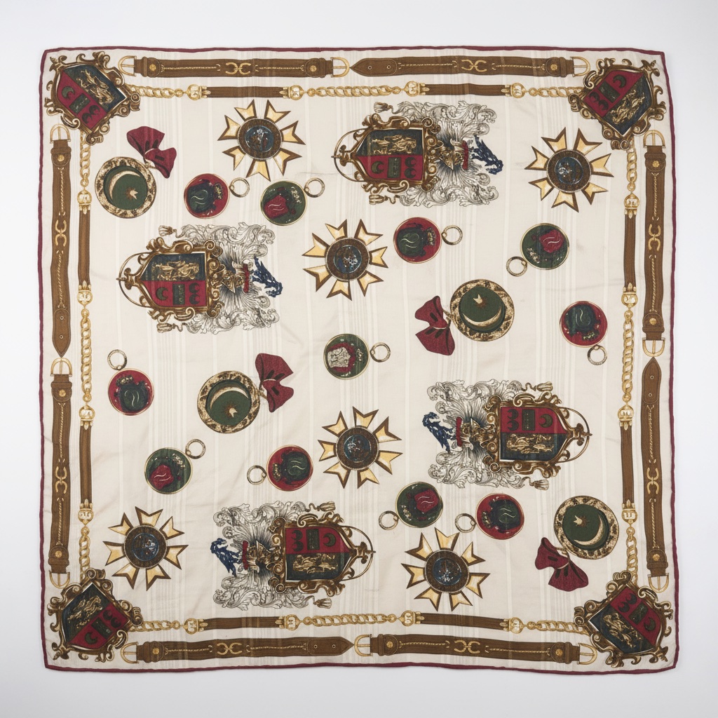 Foulard soie hermes