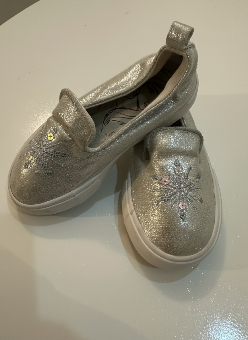 Chaussure  disgney argent pour enfant