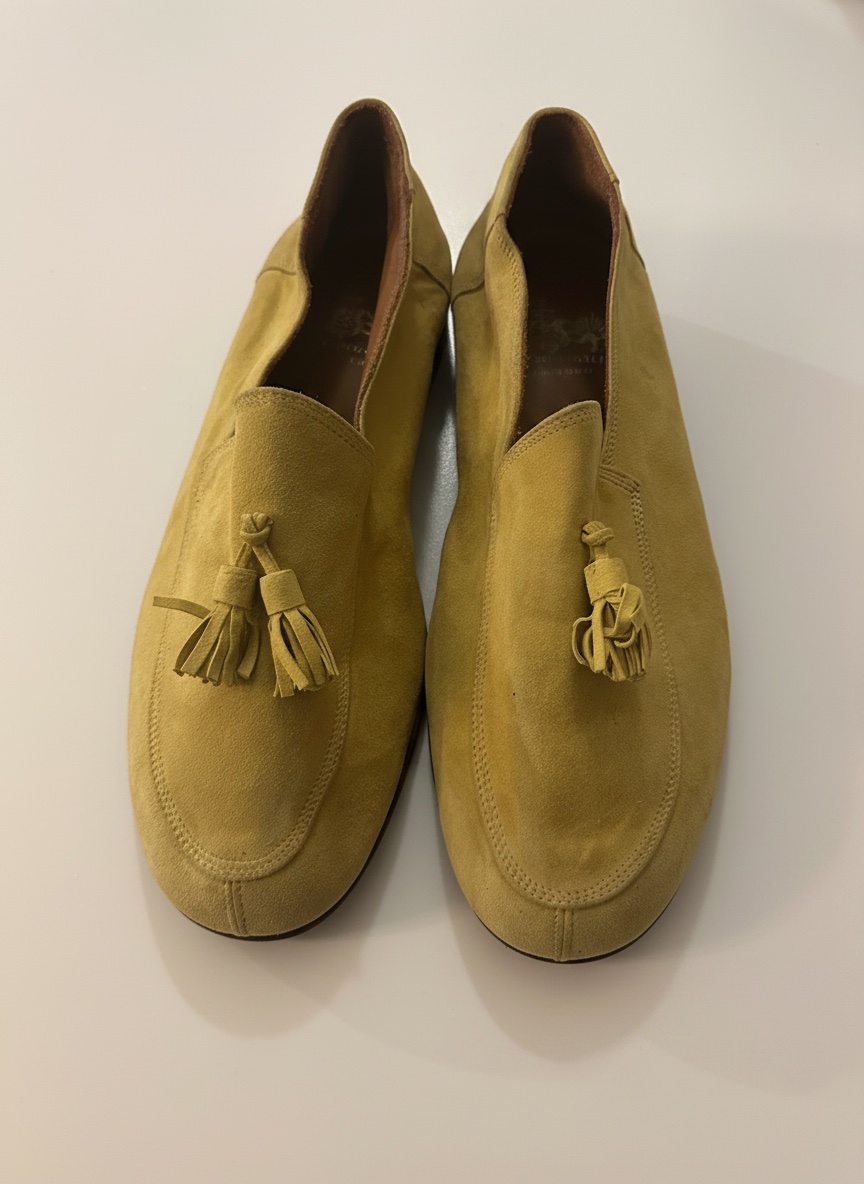 Ces chaussures sont des Mastro Segalin, une marque vénitienne spécialisée dans les chaussures artisanales faites à la main en Italie