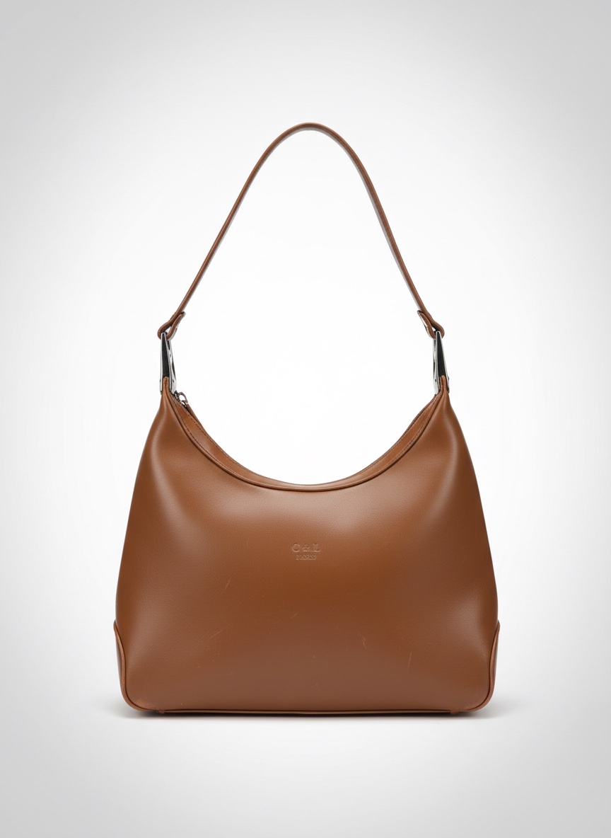 Sac maron C&L PARIS