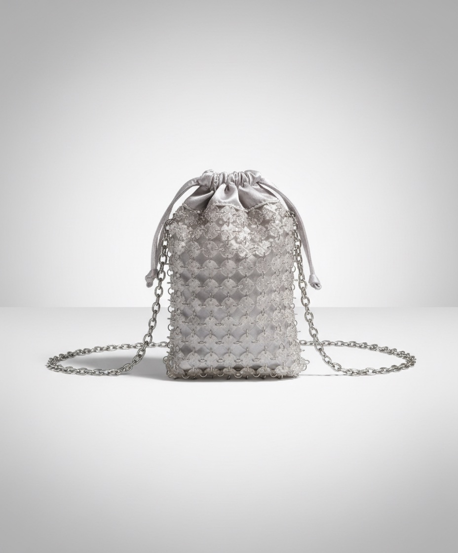 Sac argenté