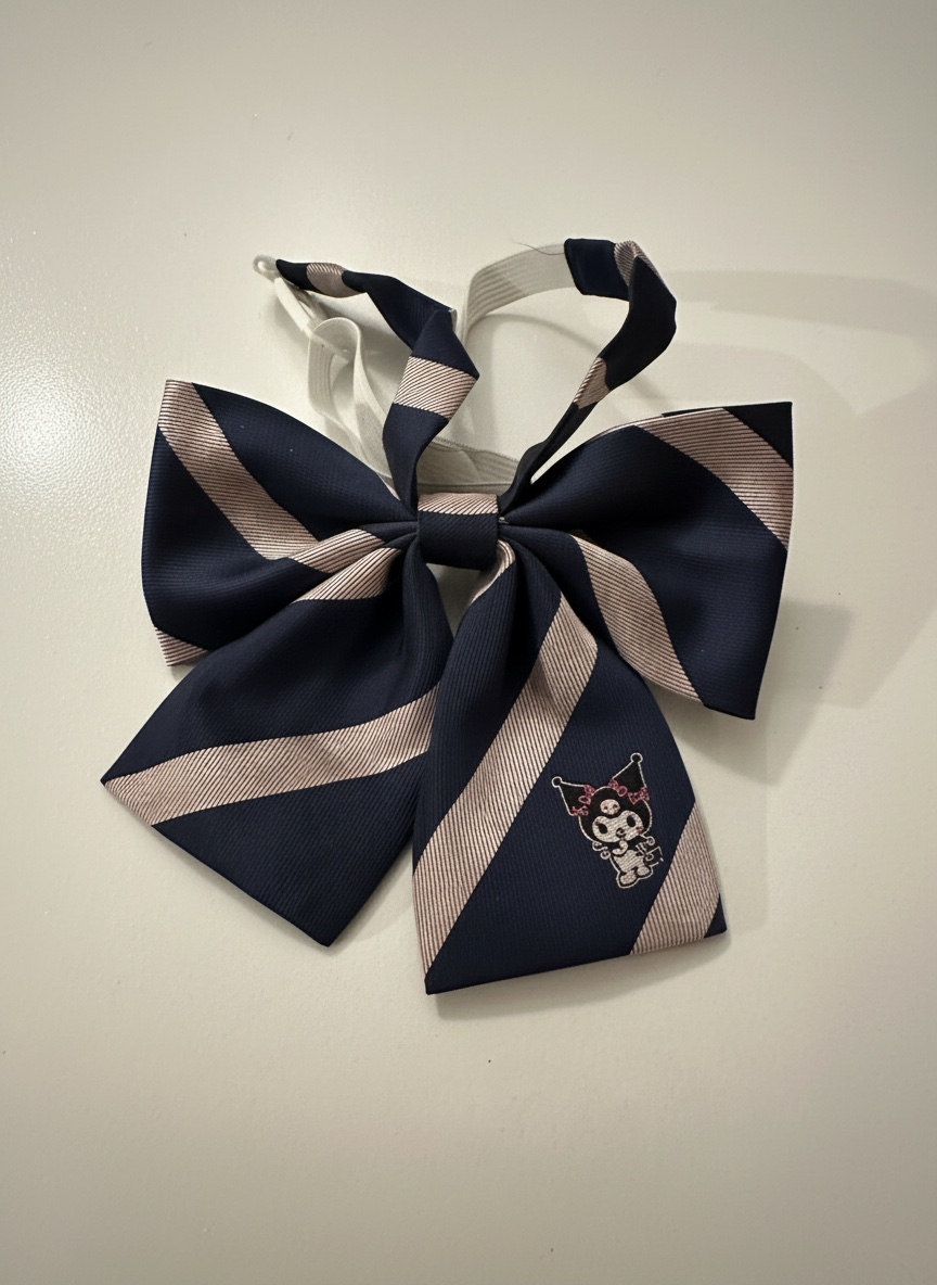 Cravate papillon pour femme