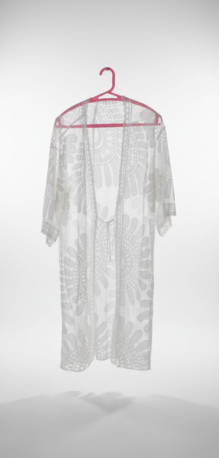 Cache maillot kimono