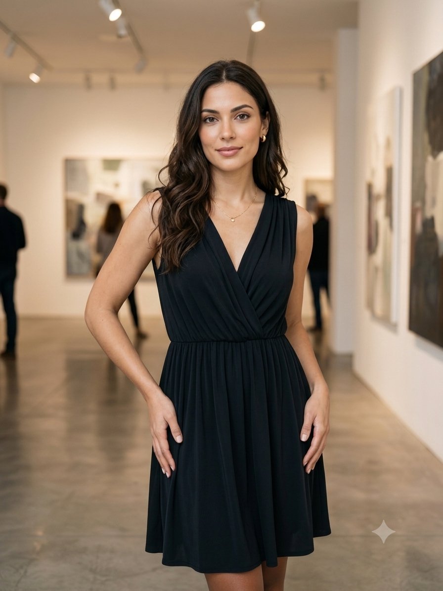 Petite Robe Noire Intemporelle – Look Chic & Élégant