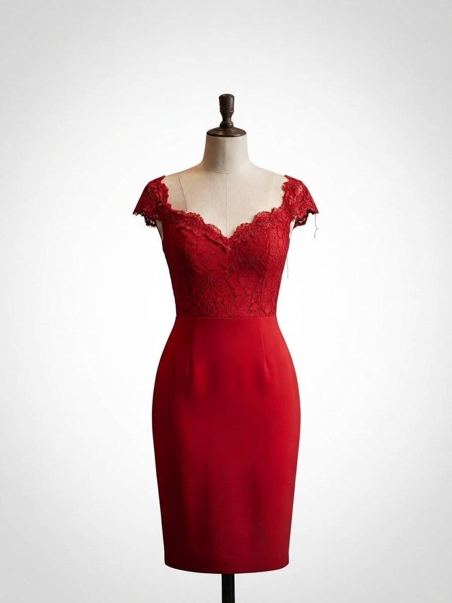 Trés jolie robe rouge