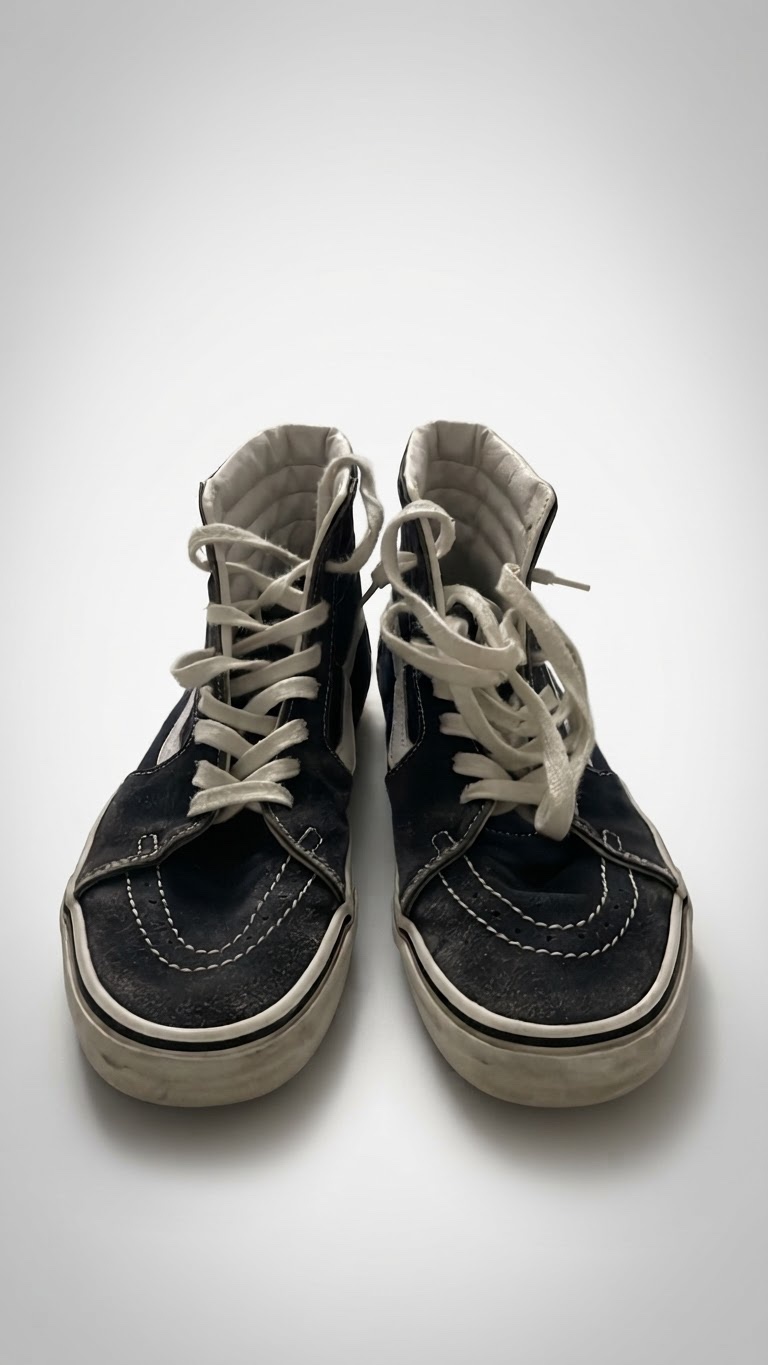 Vans bleu